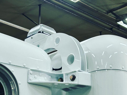 Peterbilt flat top beacon mounts