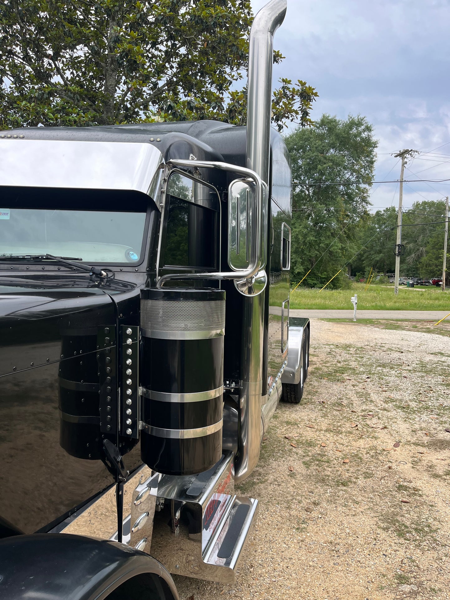 Cab mount peterbilt mirror brackets