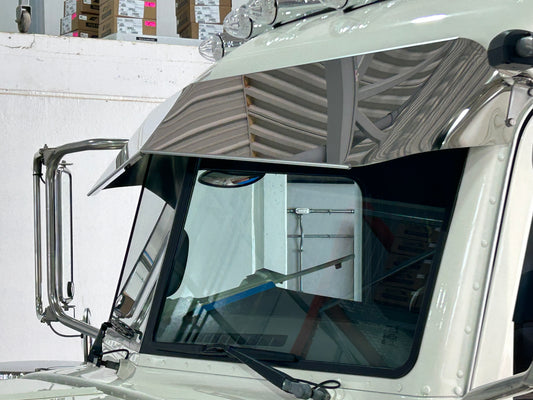 Peterbilt 10-7” poke visor for 3** series cabs