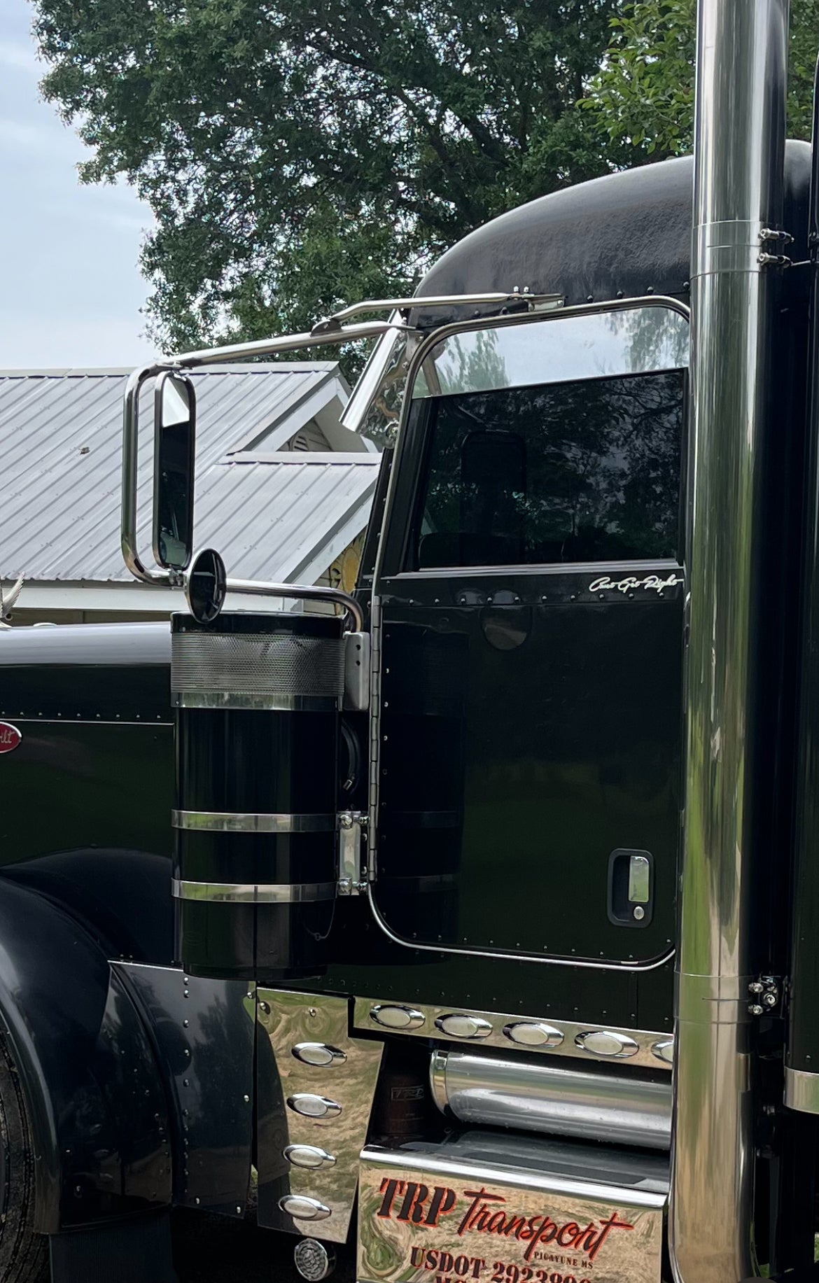 Cab mount peterbilt mirror brackets