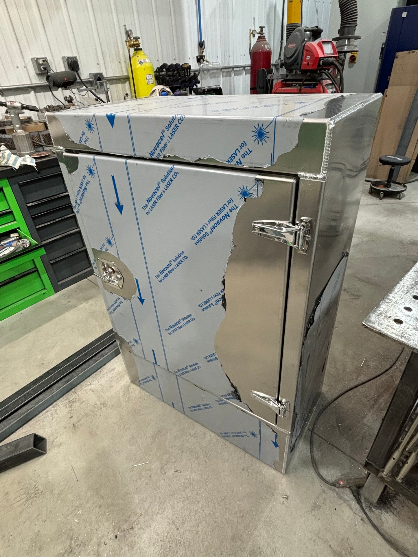 Aluminum storage box