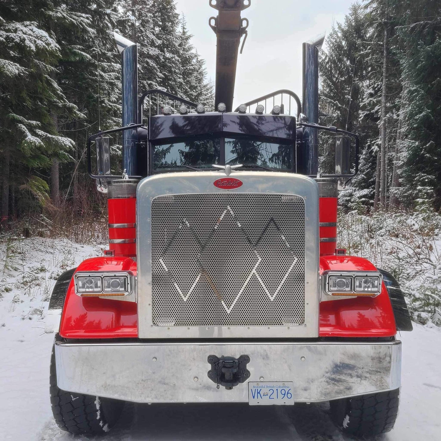 Peterbilt 10-7 visor 3**series cabs