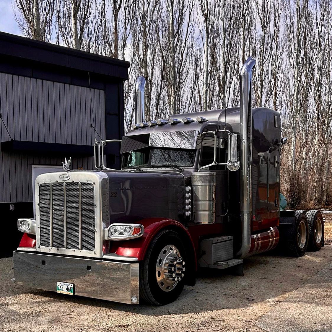 Peterbilt 13-9 RBT visor for 3** series cabs