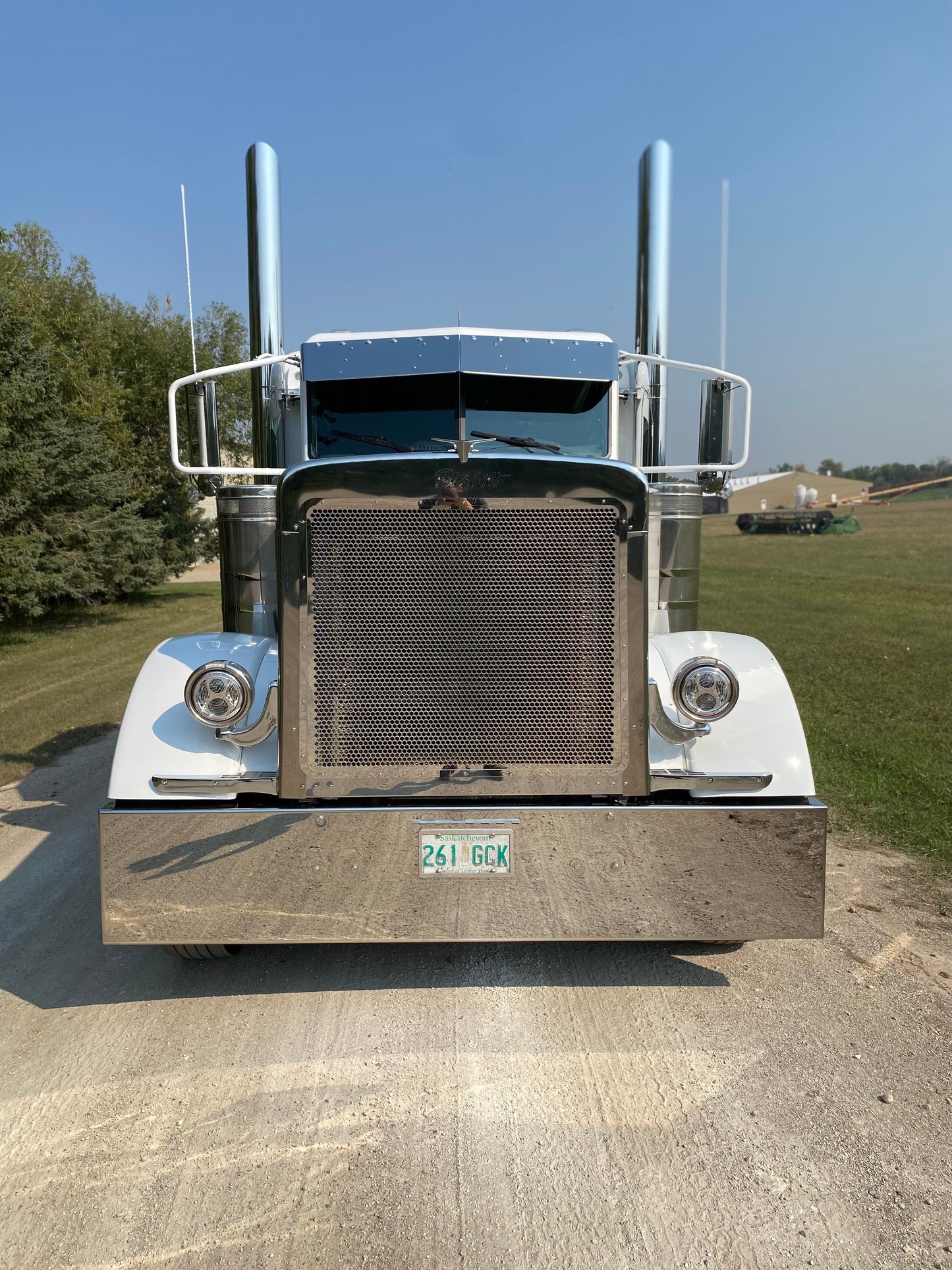 Peterbilt 13” visor for 3** series cabs