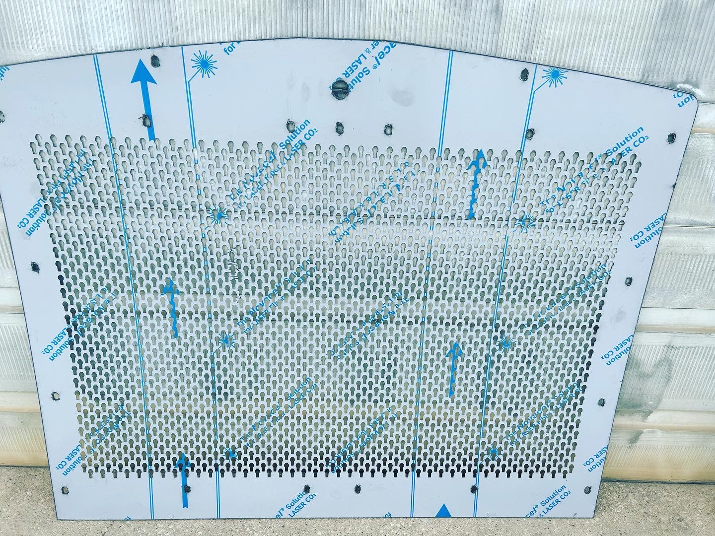 Kenworth T800 keyhole grill