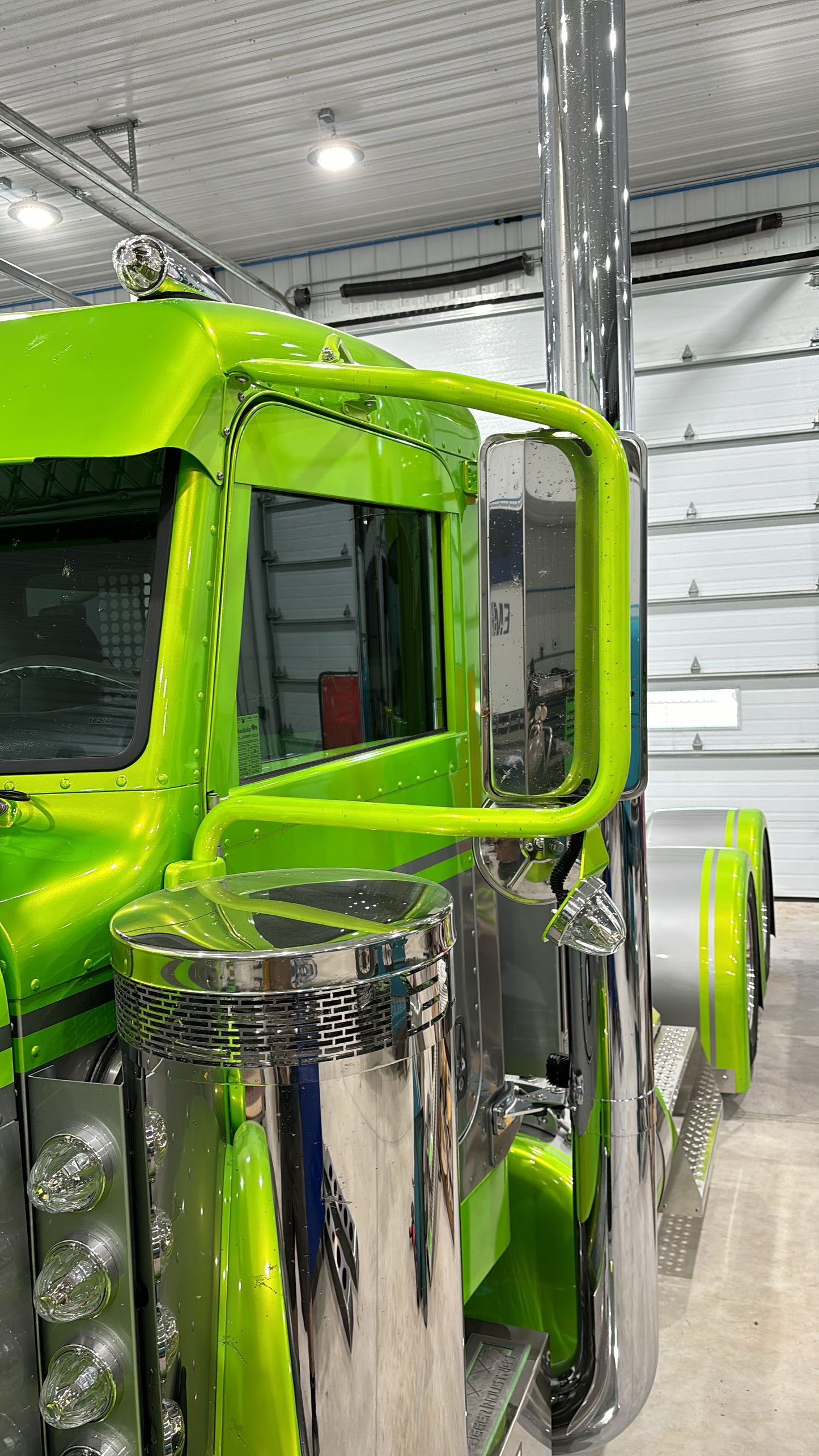 Cab mount peterbilt mirror brackets