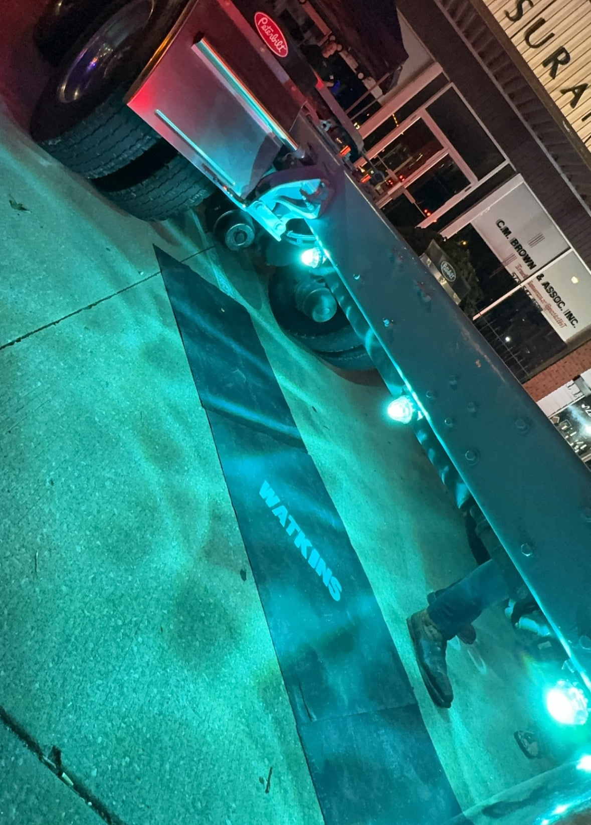 Angled Wm frame brackets