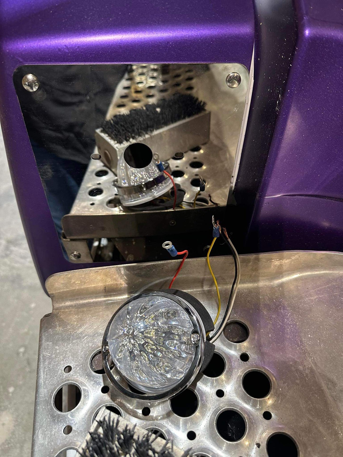 Kenworth T series Frontfender light panel