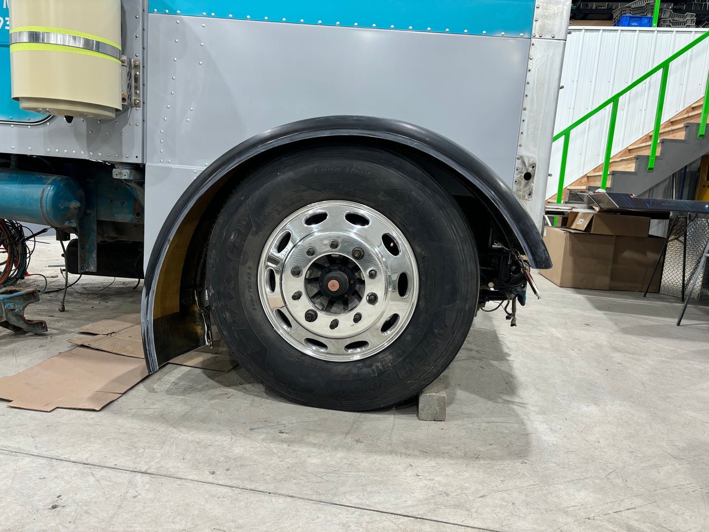 Peterbilt 379 8” extended factory style front fender