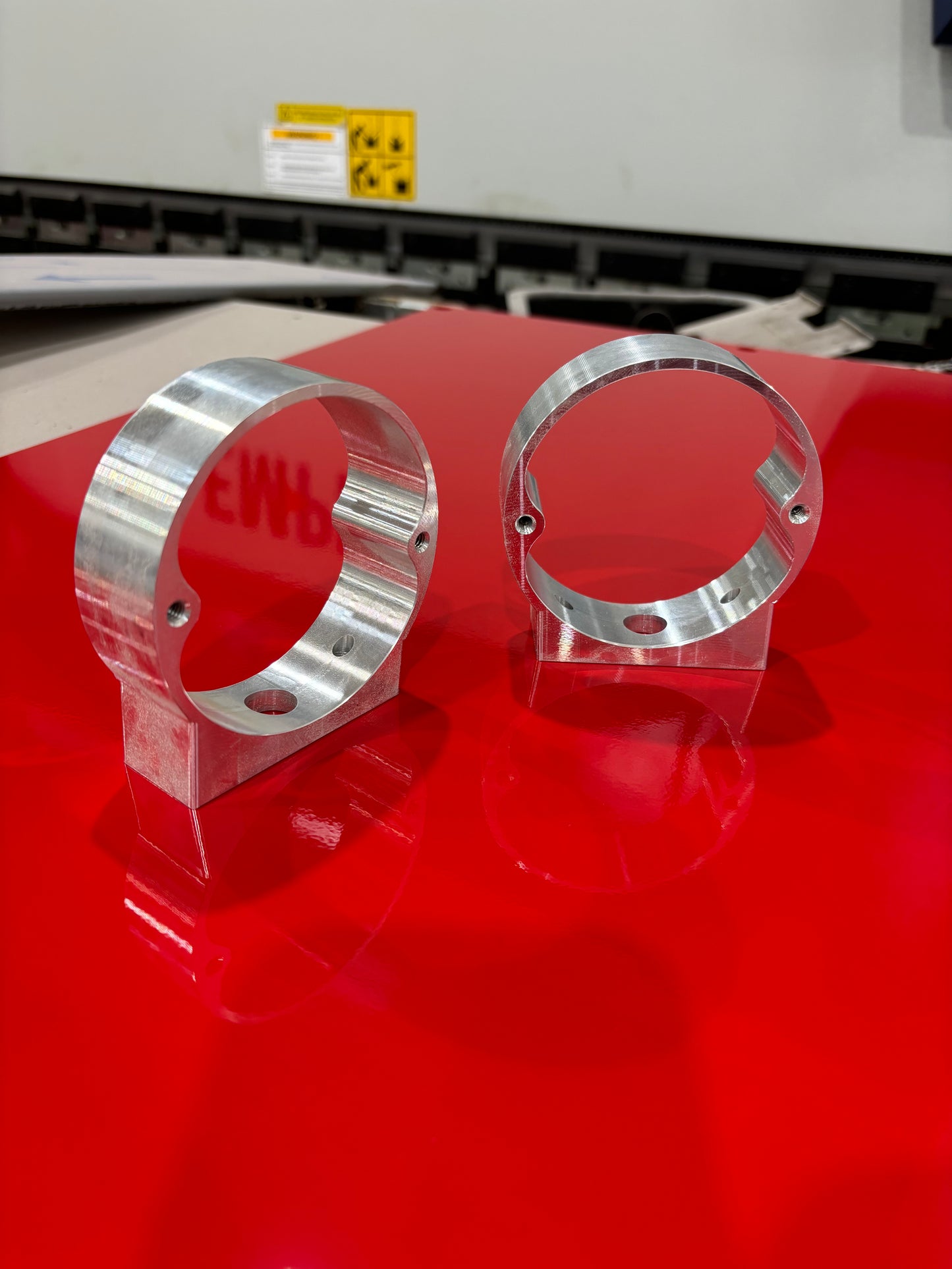 Kenworth billet fender light housings