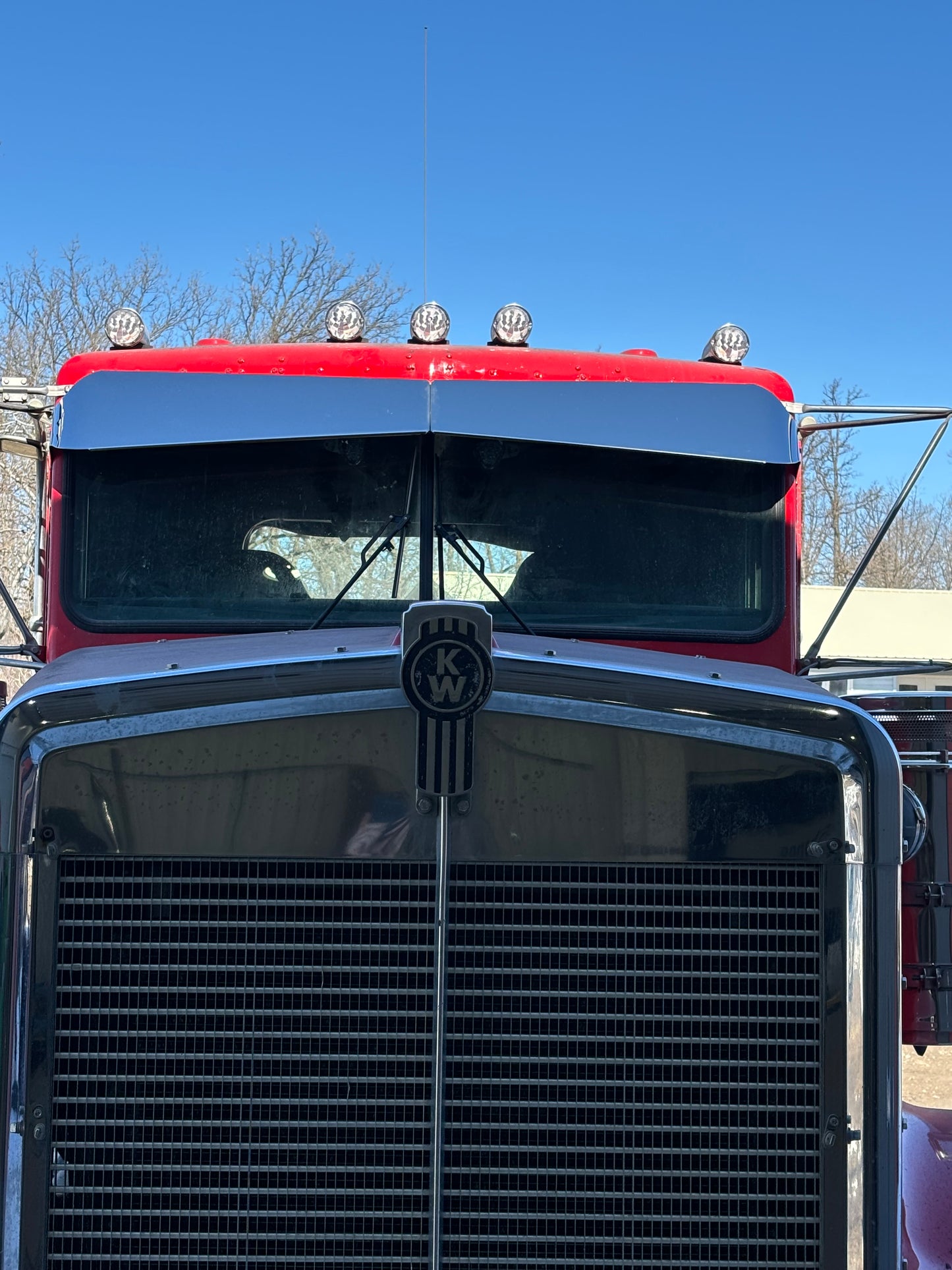 Kenworth 9-6 flat glass visor