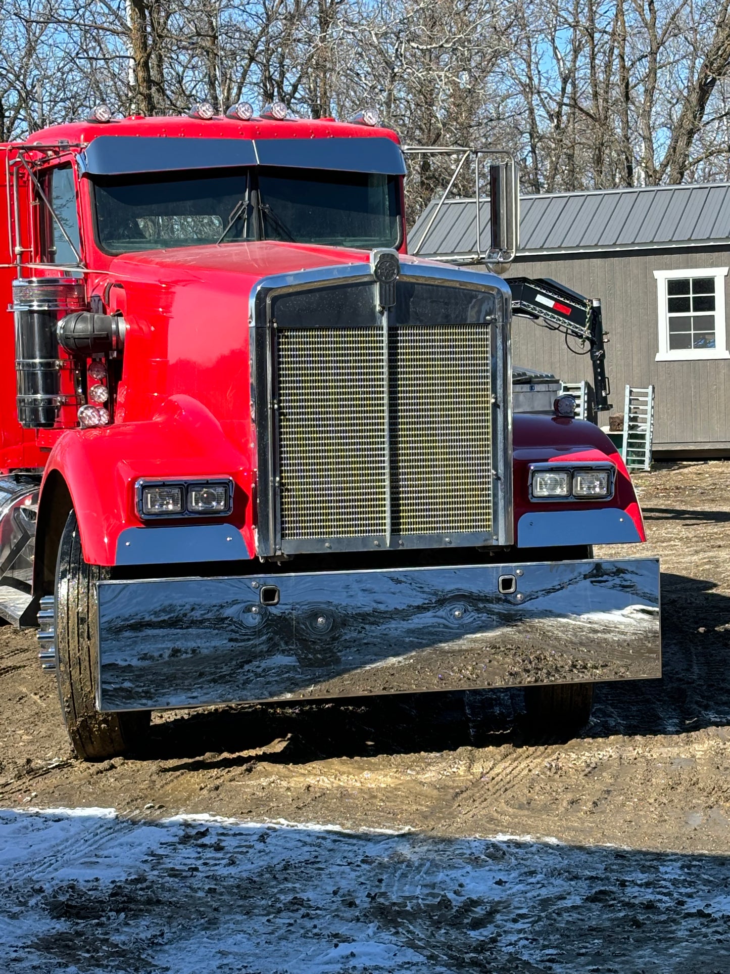 Kenworth 9-6 flat glass visor