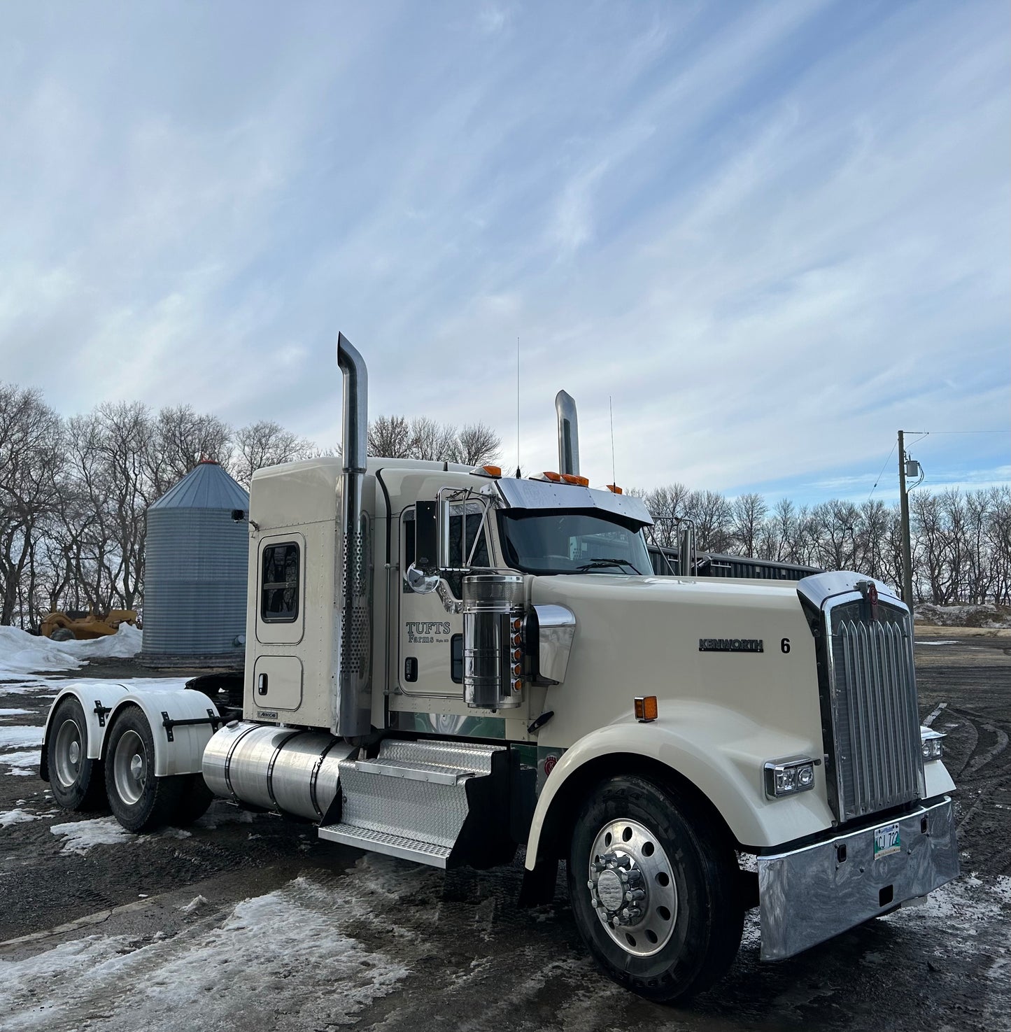 Kenworth aero glass 10-6 visor