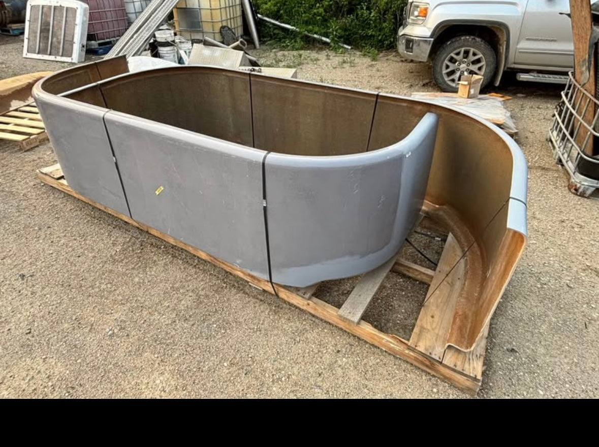 Full fiberglass fenders