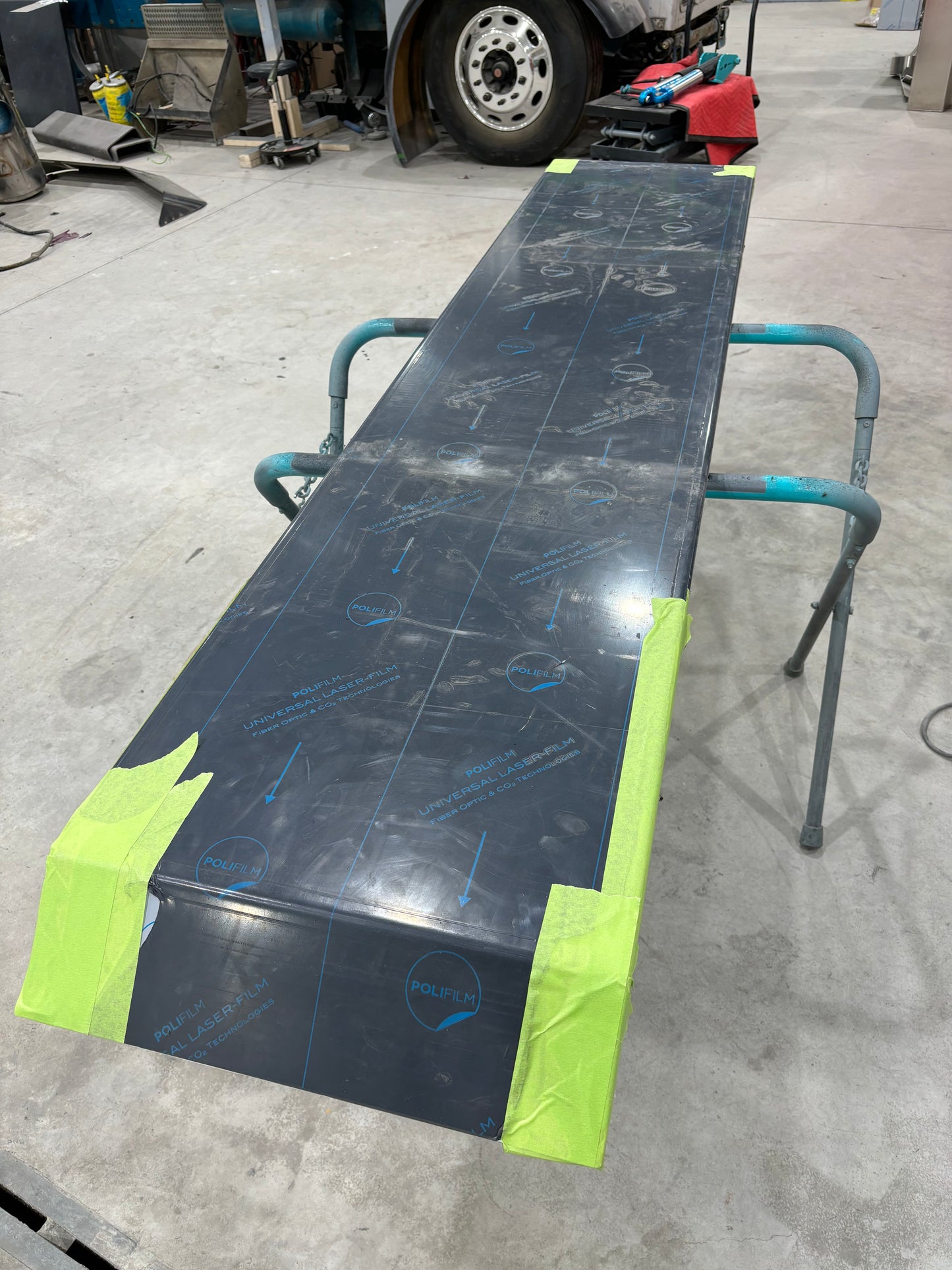 304 stainless blind mount Peterbilt 379/389 bumper