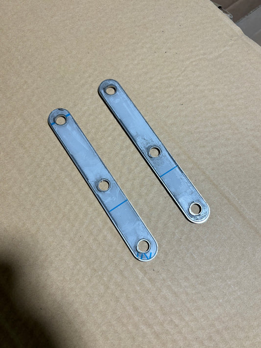 11ga mirror Ss wiring and P clamp brackets