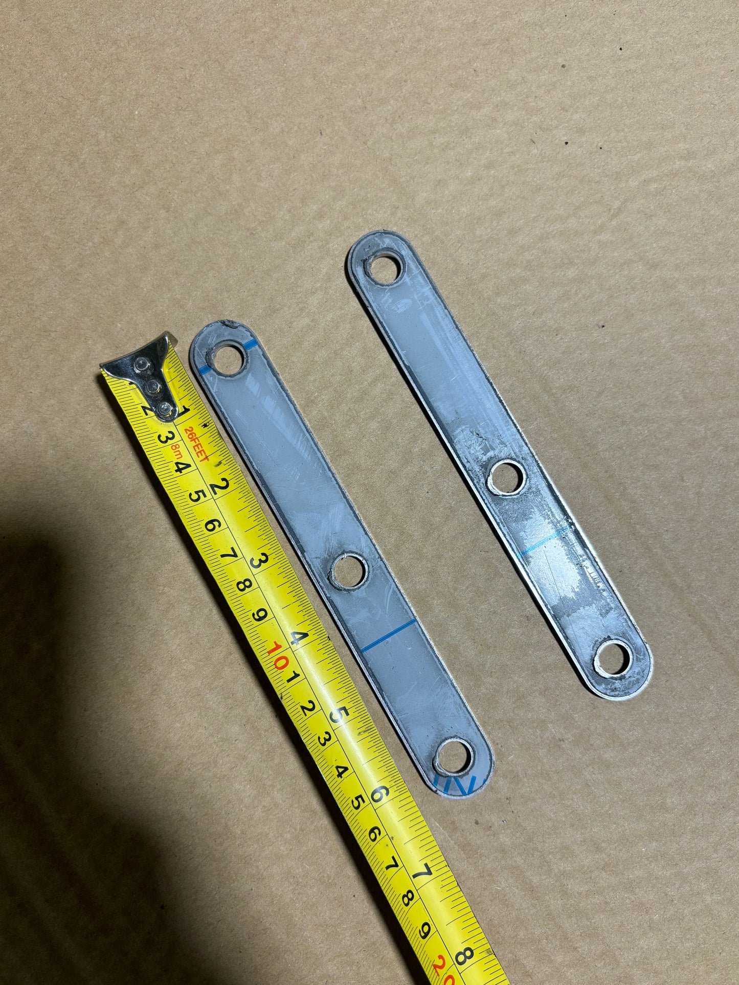 11ga mirror Ss wiring and P clamp brackets