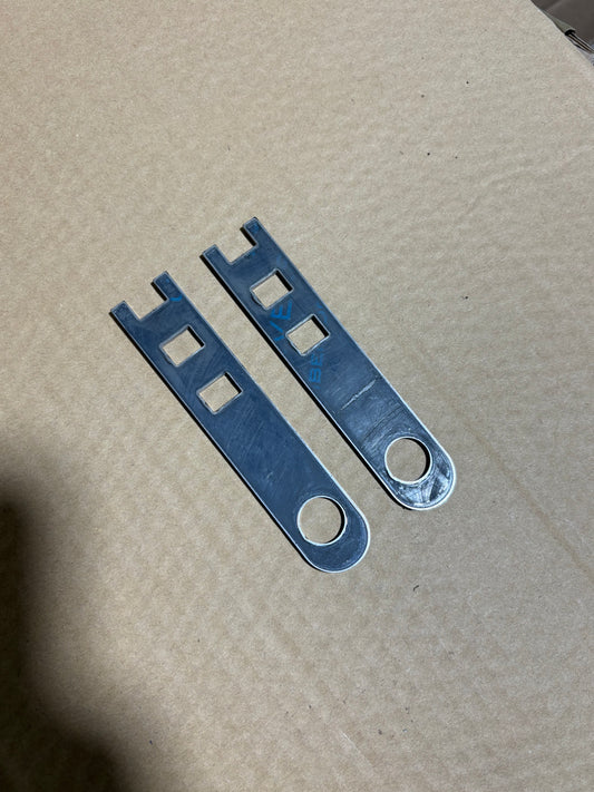 304 mirror stainless Ziptie wiring holders