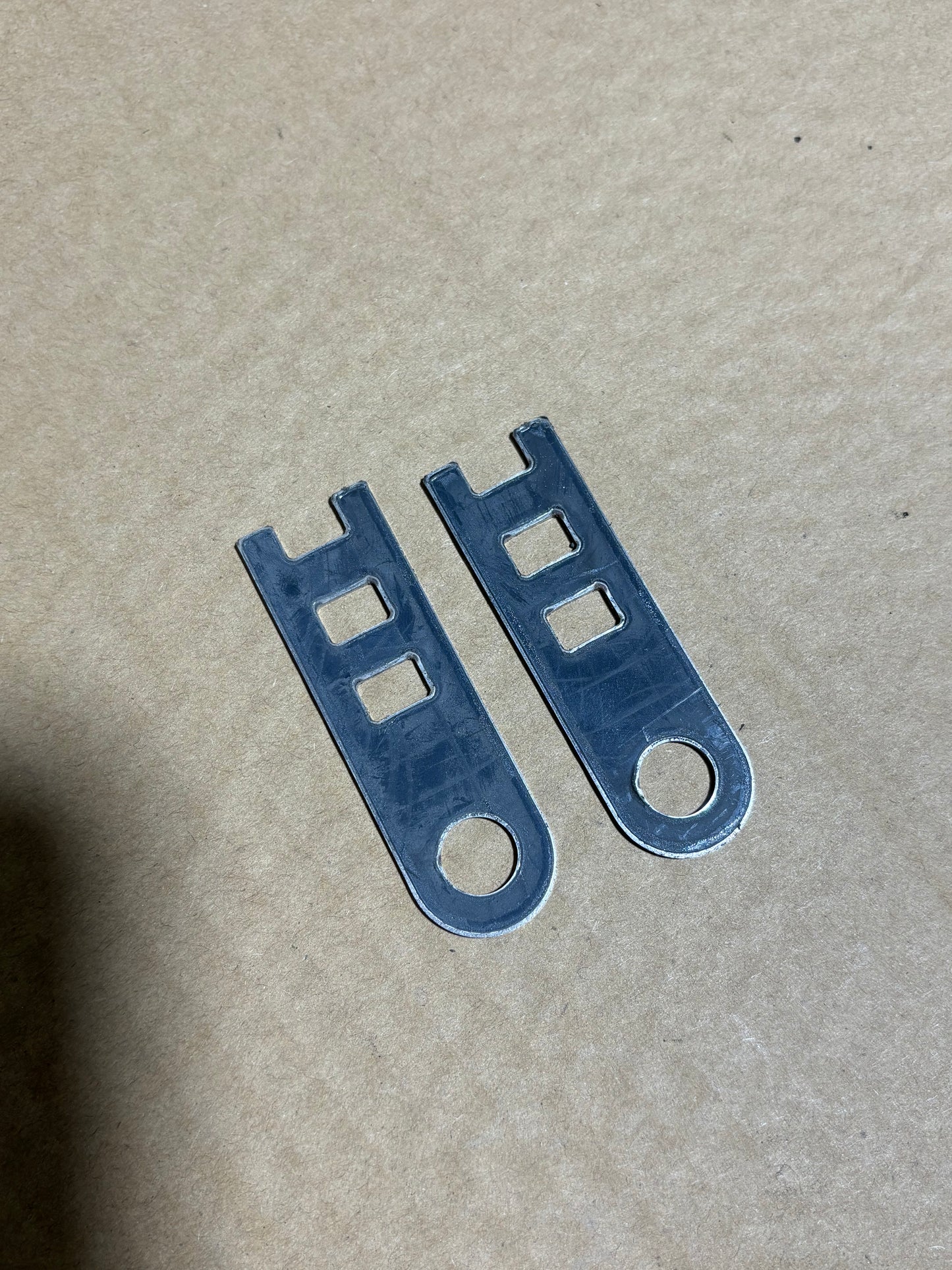 304 mirror stainless Ziptie wiring holders Cat engines