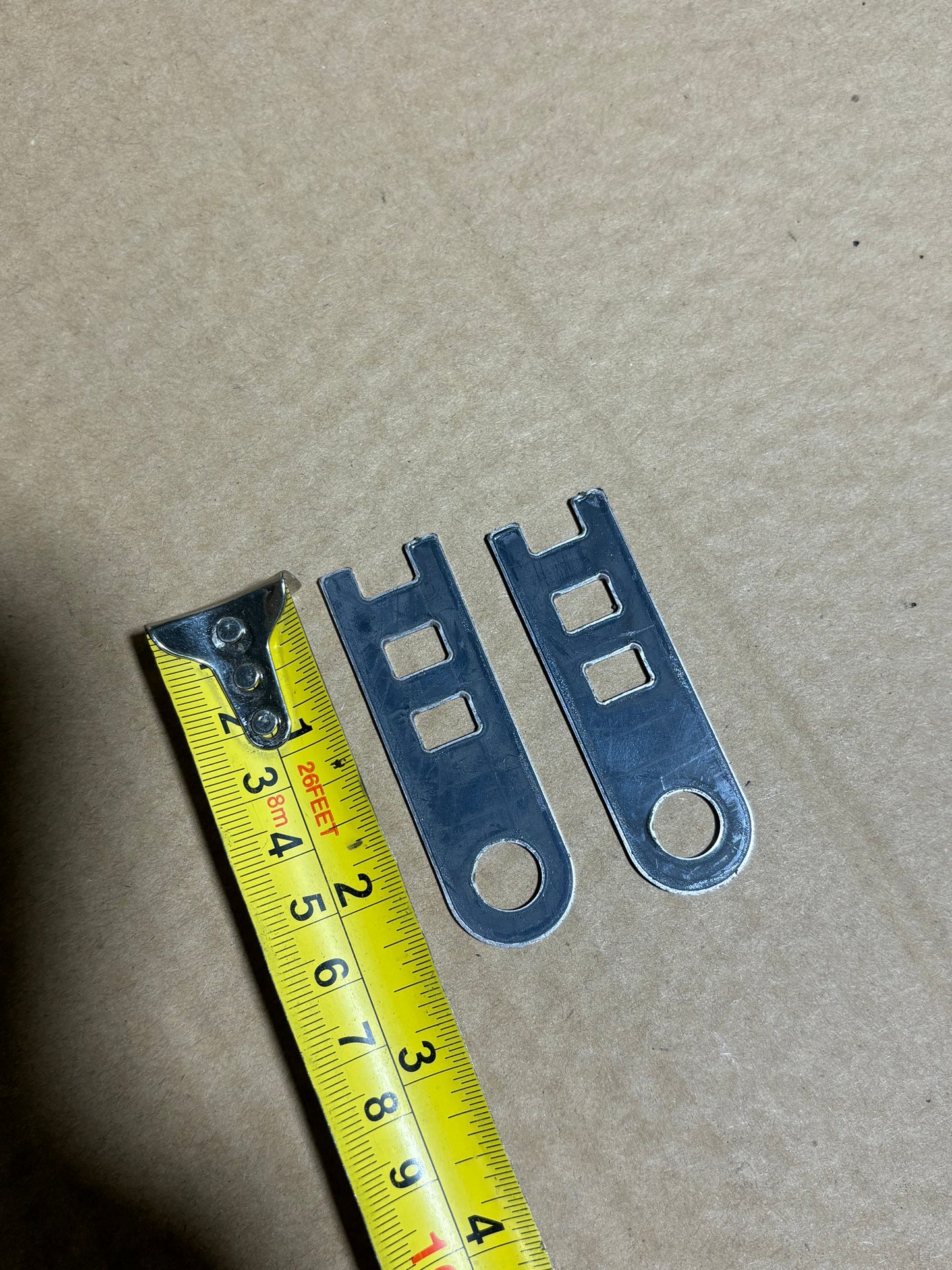 304 mirror stainless Ziptie wiring holders Cat engines