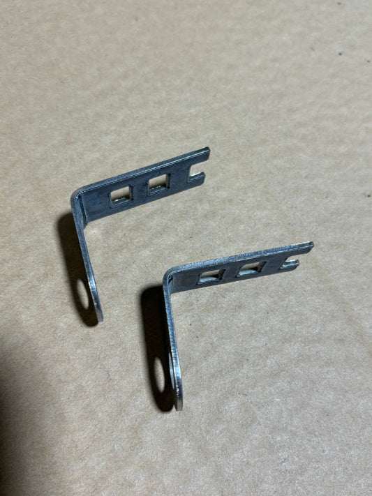 304 mirror stainless 90  Ziptie wiring holders Used on Cat engine