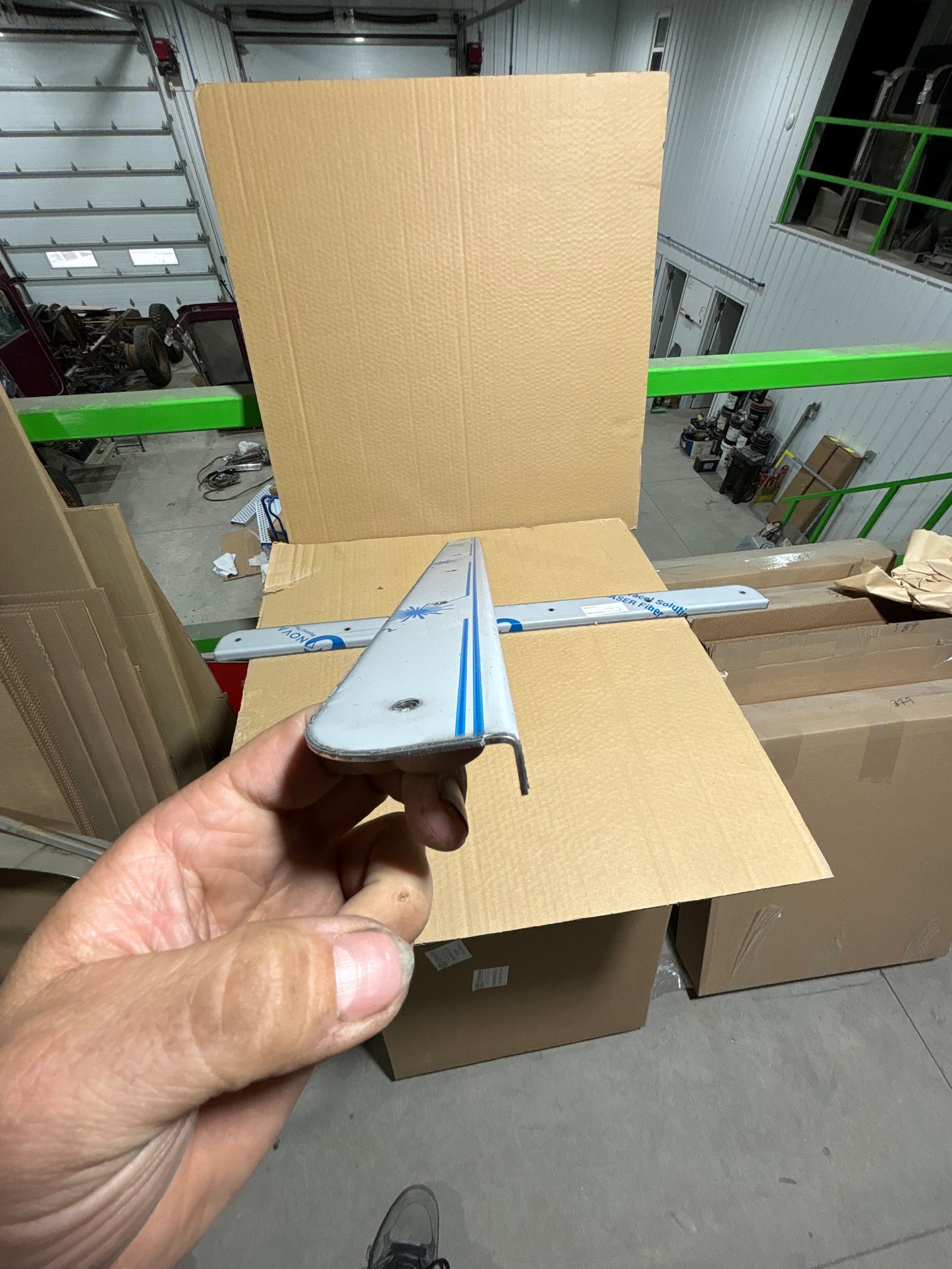 Peterbilt 379 stainless door sill trim