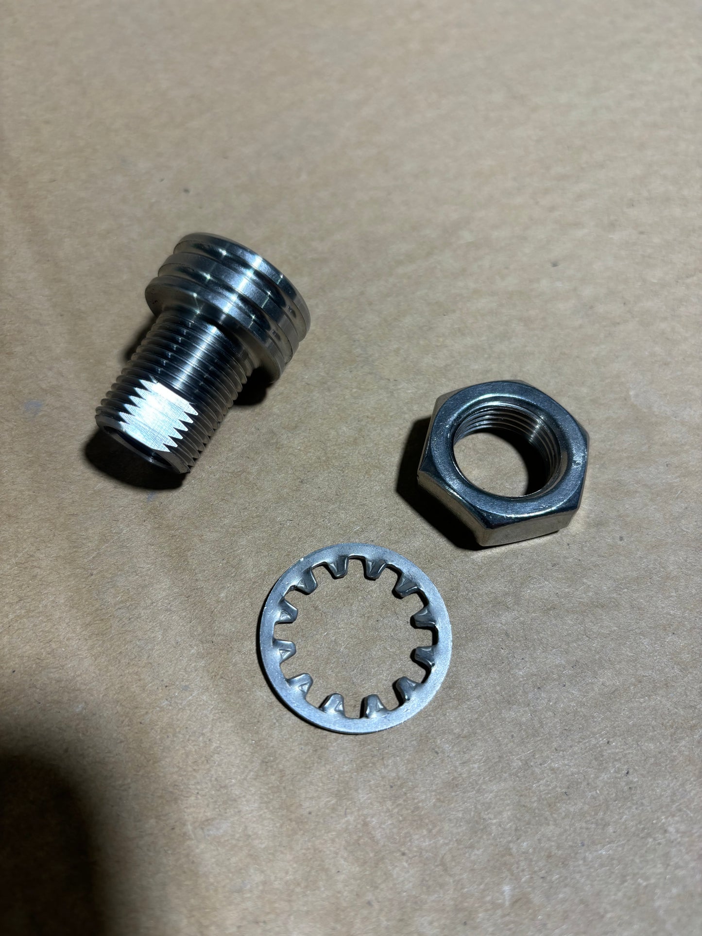 1/4” NPT 304 SS Bulkhead