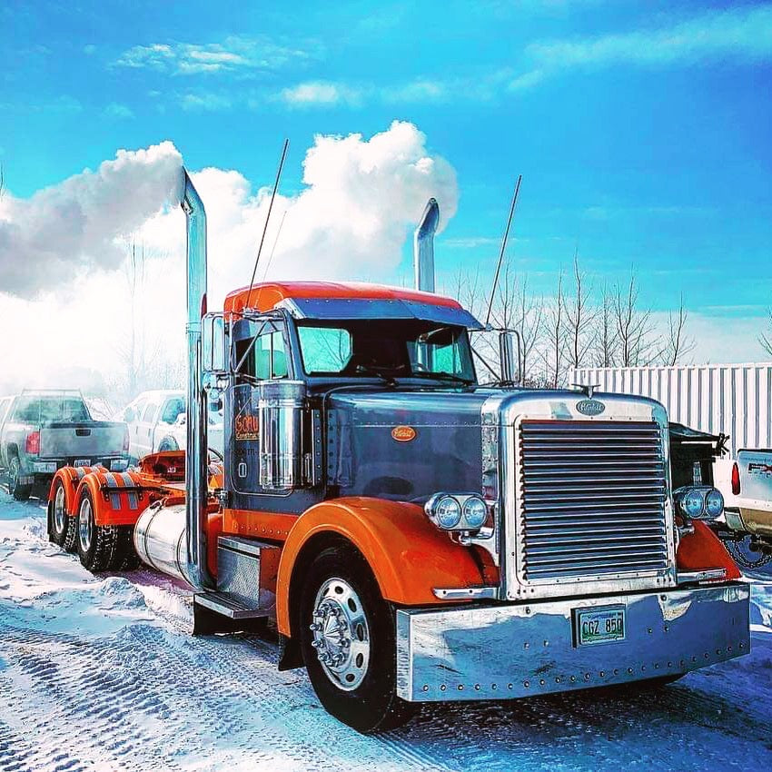 Peterbilt 379 6” lip drop fenders