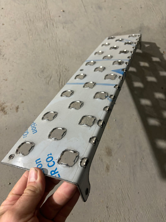 24” Stainless stepbox step grips