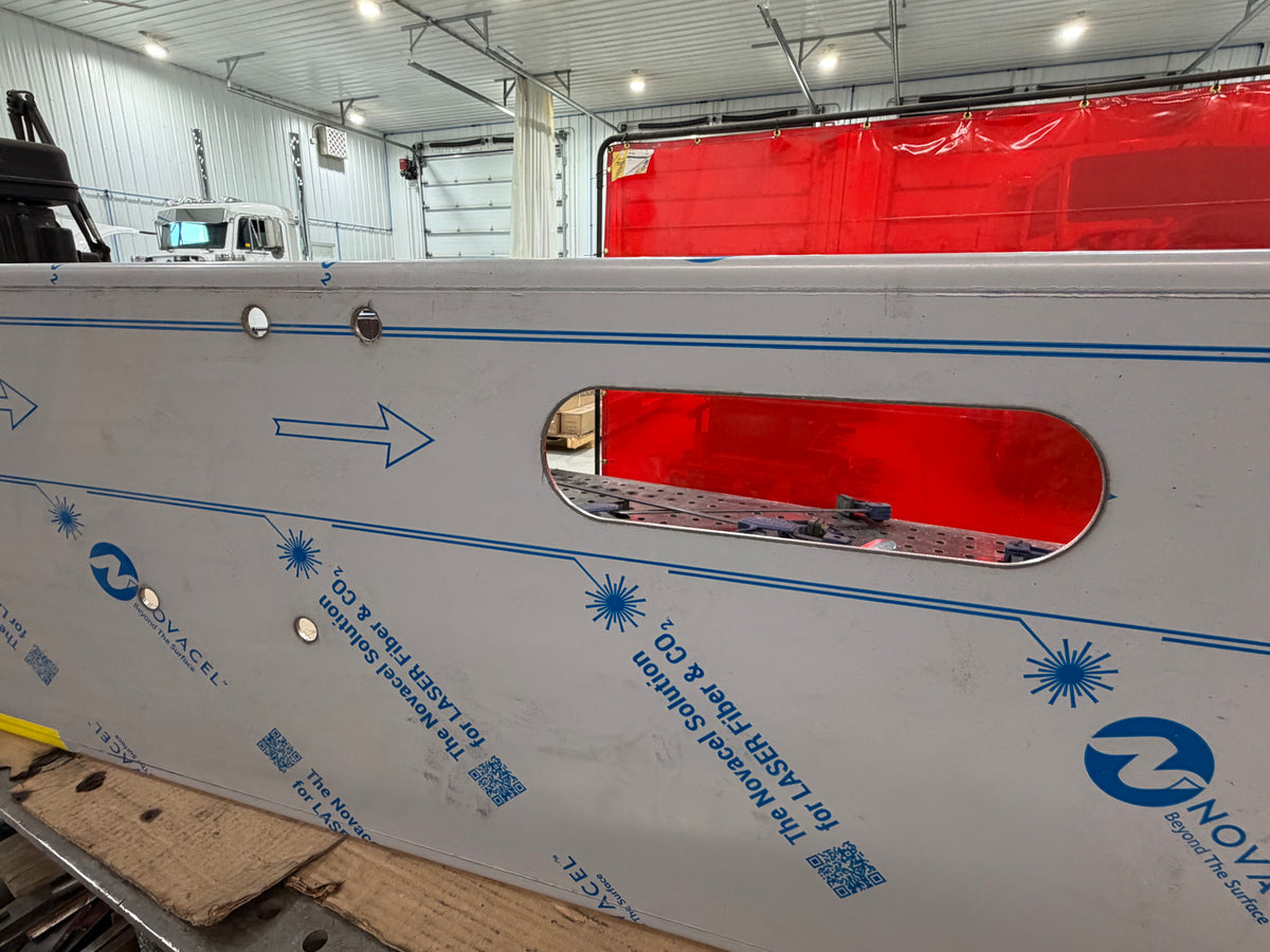 18” freightliner FLC bumper 304 ss
