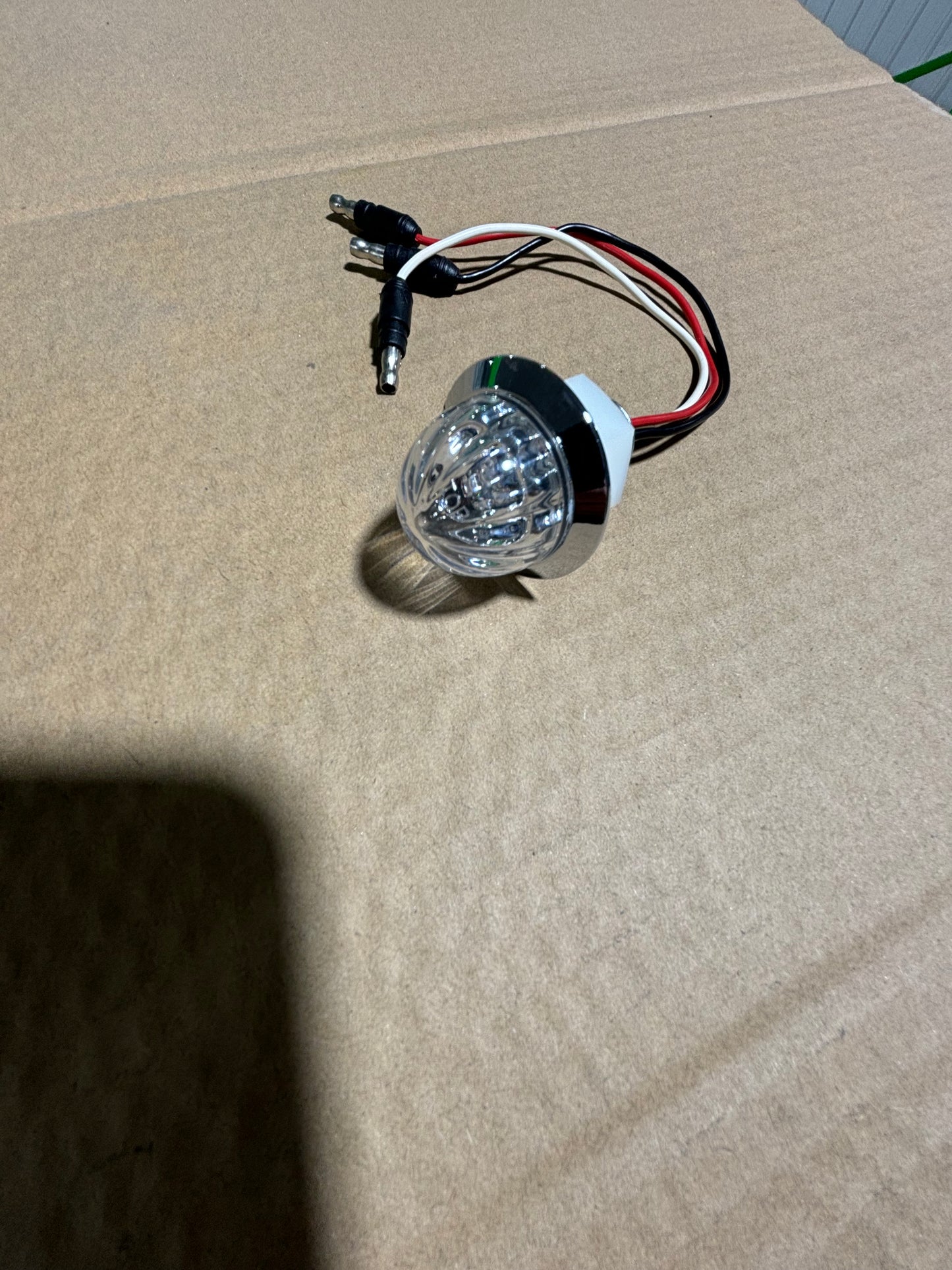 3/4” mini watermelons clear/red