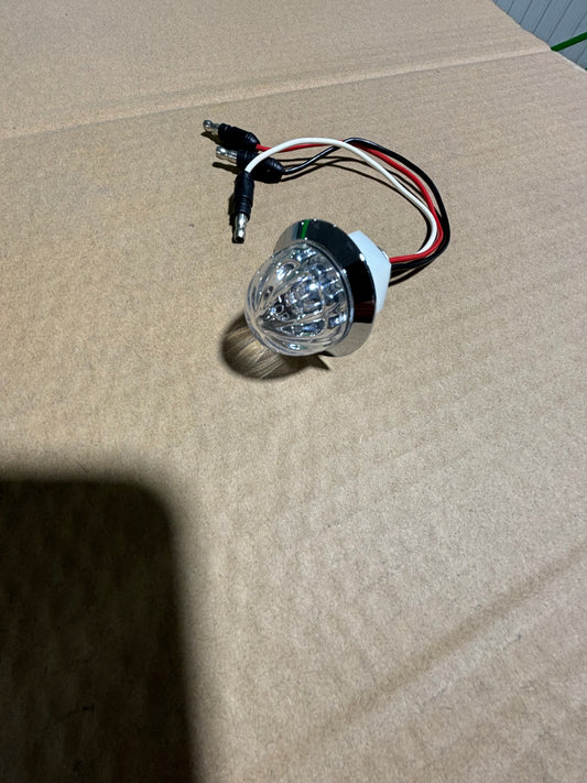 3/4” mini watermelons clear/amber