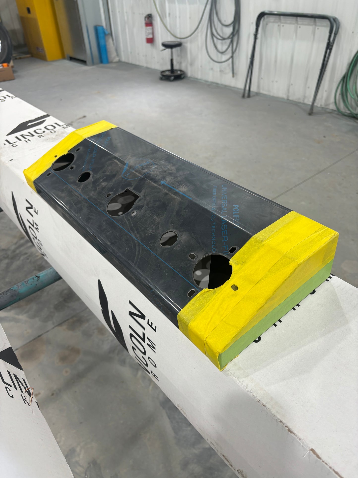 Lopro airline box, 1 elec ,2 air, 2 wm light deckplate