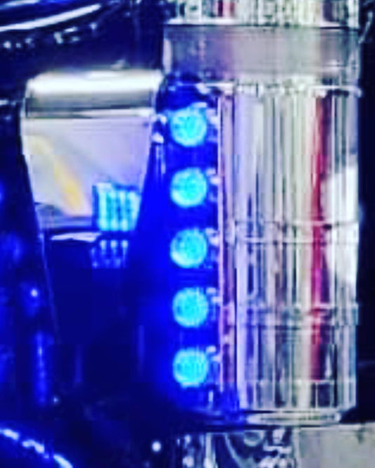 Kenworth 15” watermelon front breather panels