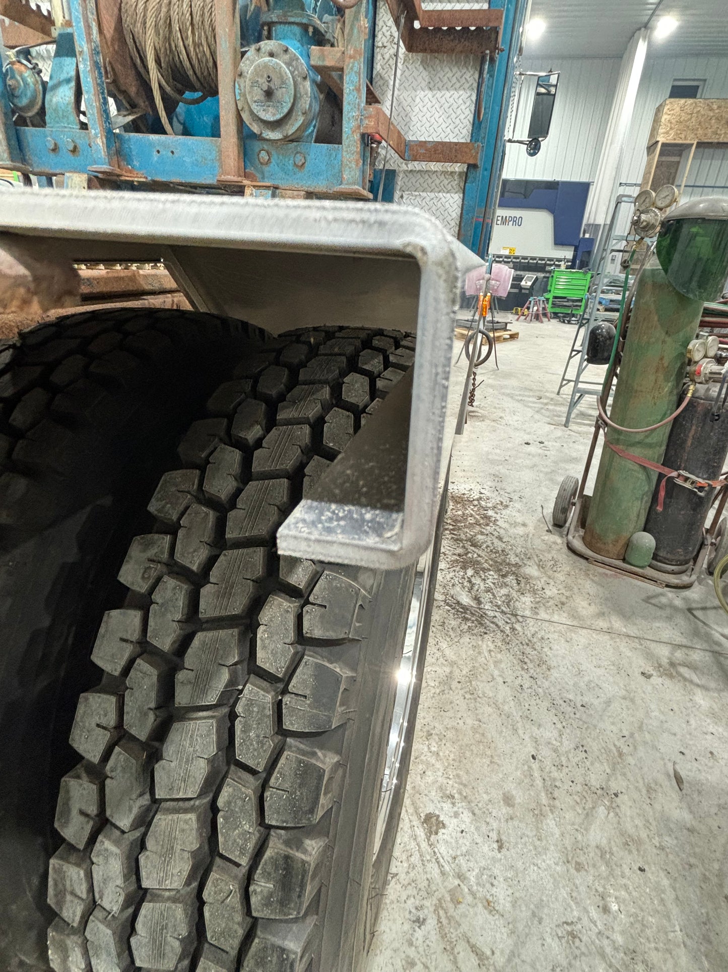 Heavy duty 3/16” aluminum half fenders