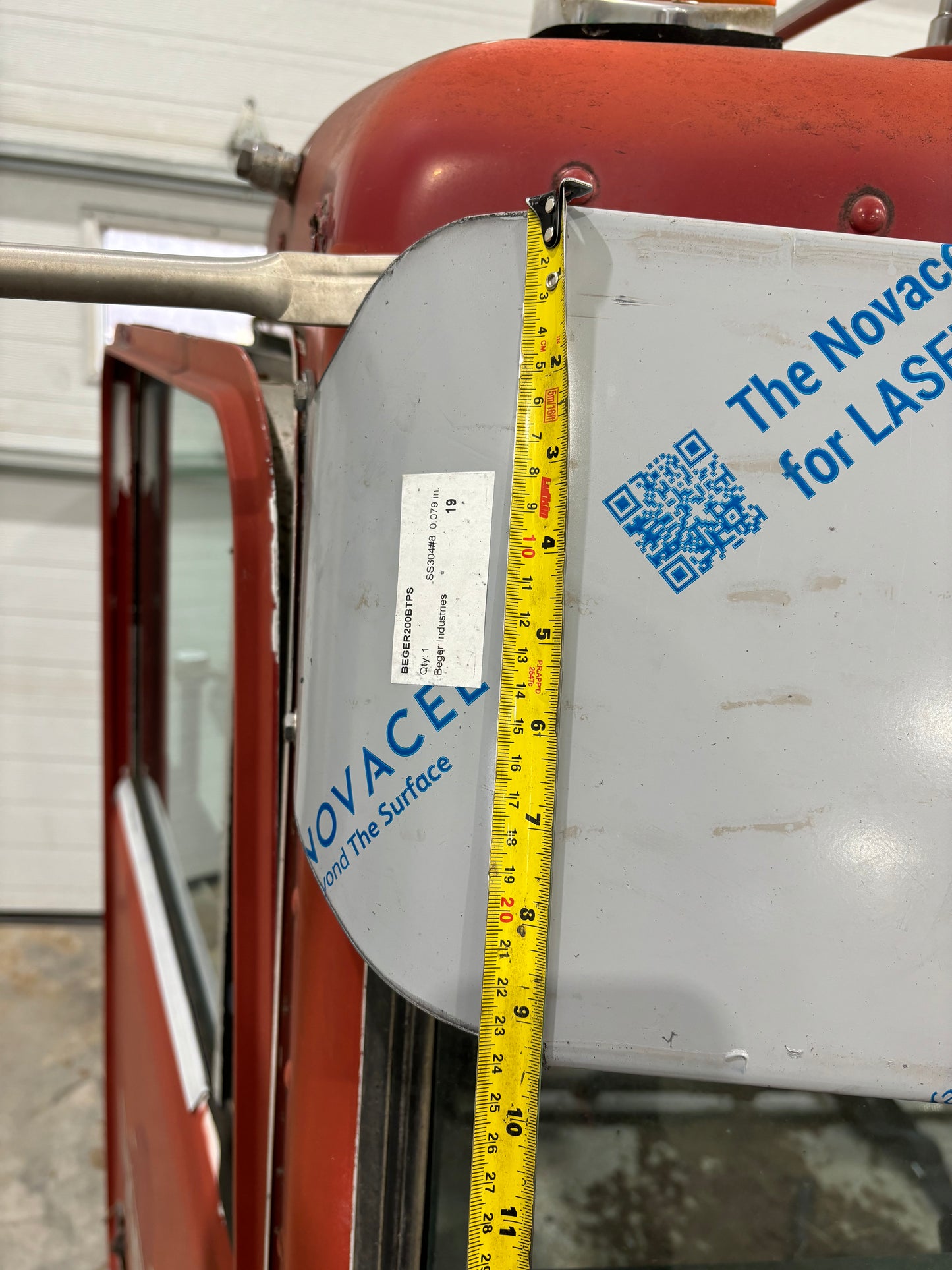 Kenworth Flat Glass 9.5” visor