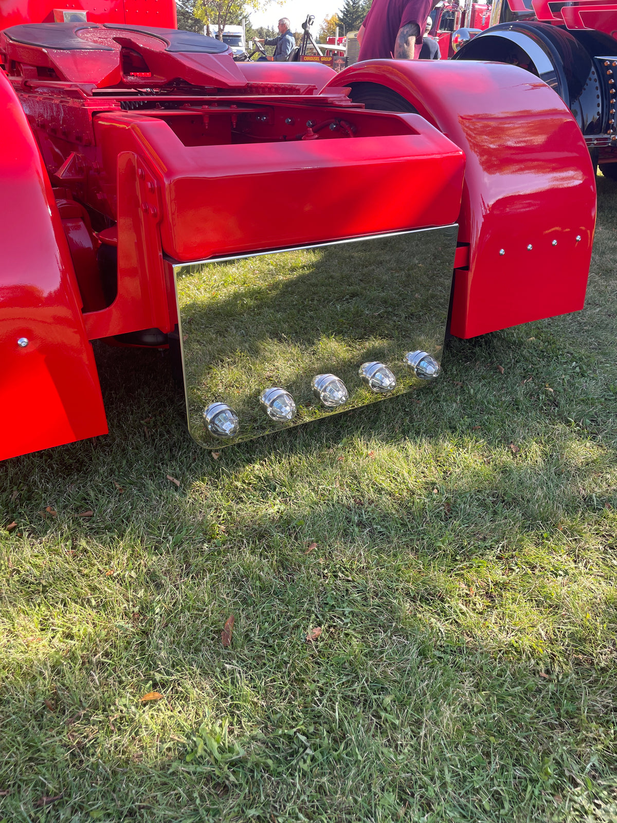 20” Stainless rear taillight panel