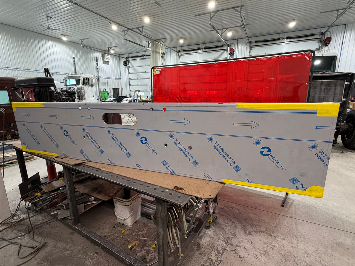 18” freightliner FLC bumper 304 ss
