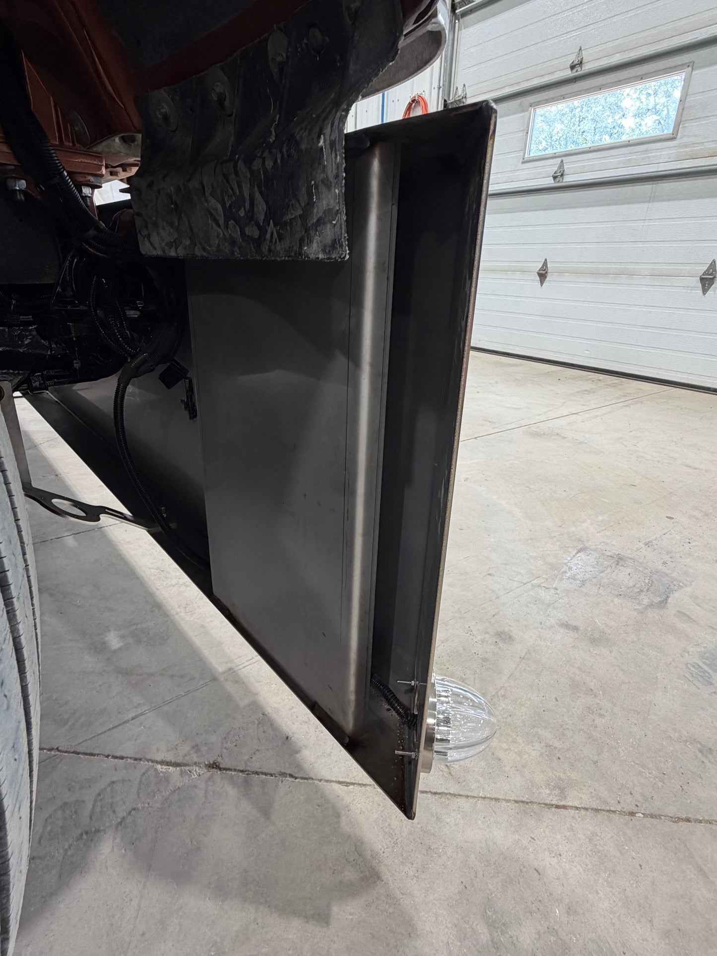 Peterbilt 389 20” mitre corner bumper bolt on 304 stainless
