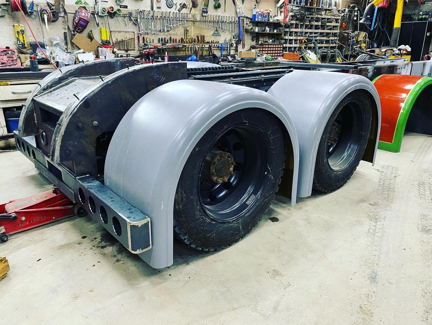 Fiberglass Tub fenders