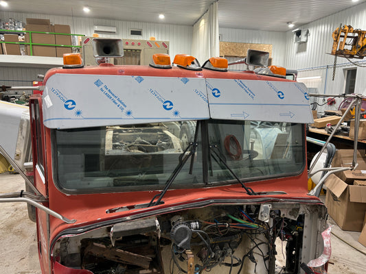 Kenworth flatglass 11.5x9 reverse. Bow tie