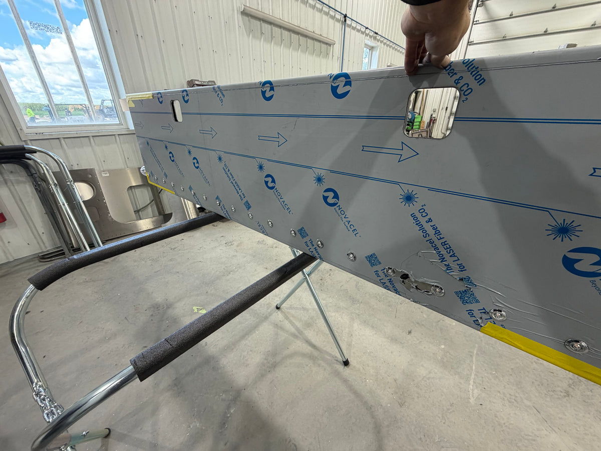 20” miter corner blind mount Pete 389/589 bumper