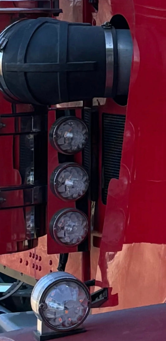 Kenworth w900L 3 wm breather panels