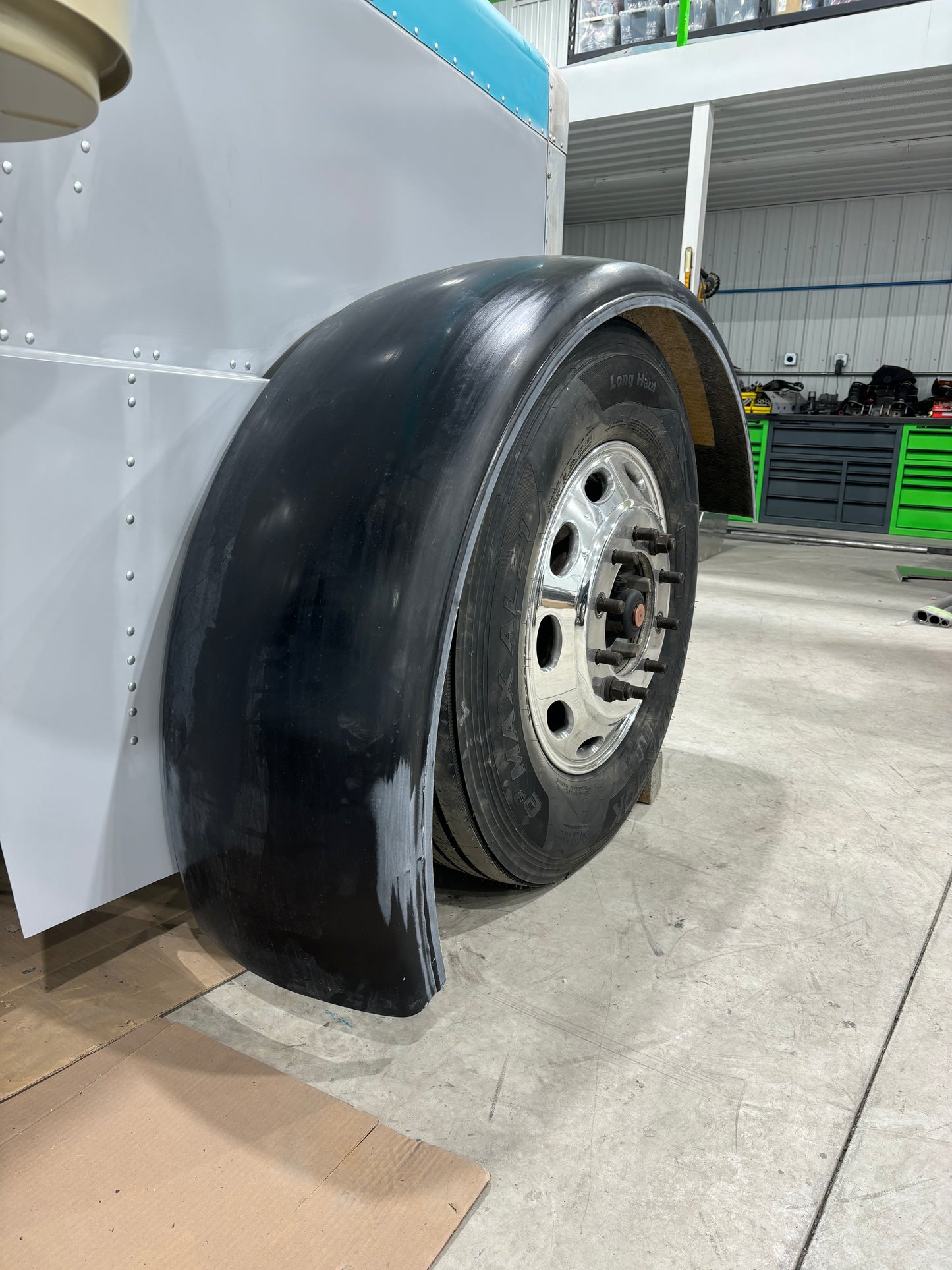 Peterbilt 379 8” extended factory style front fender