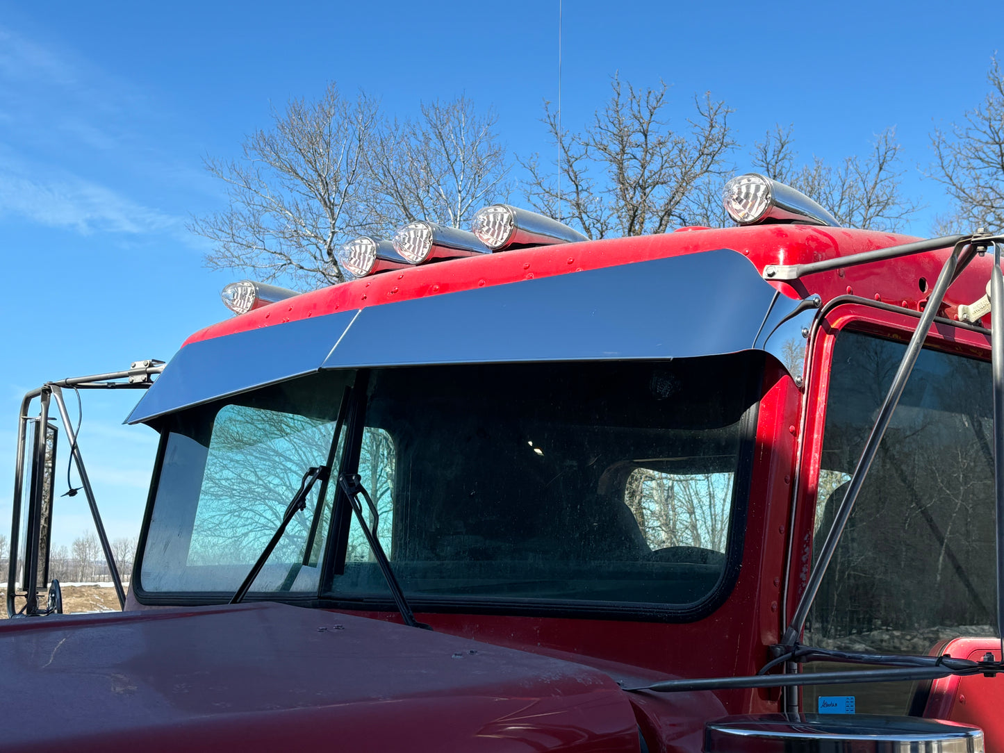 Kenworth 9-6 flat glass visor