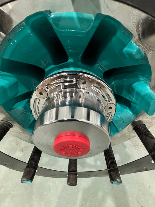 Chrome billet alum hub oilers 4.5”