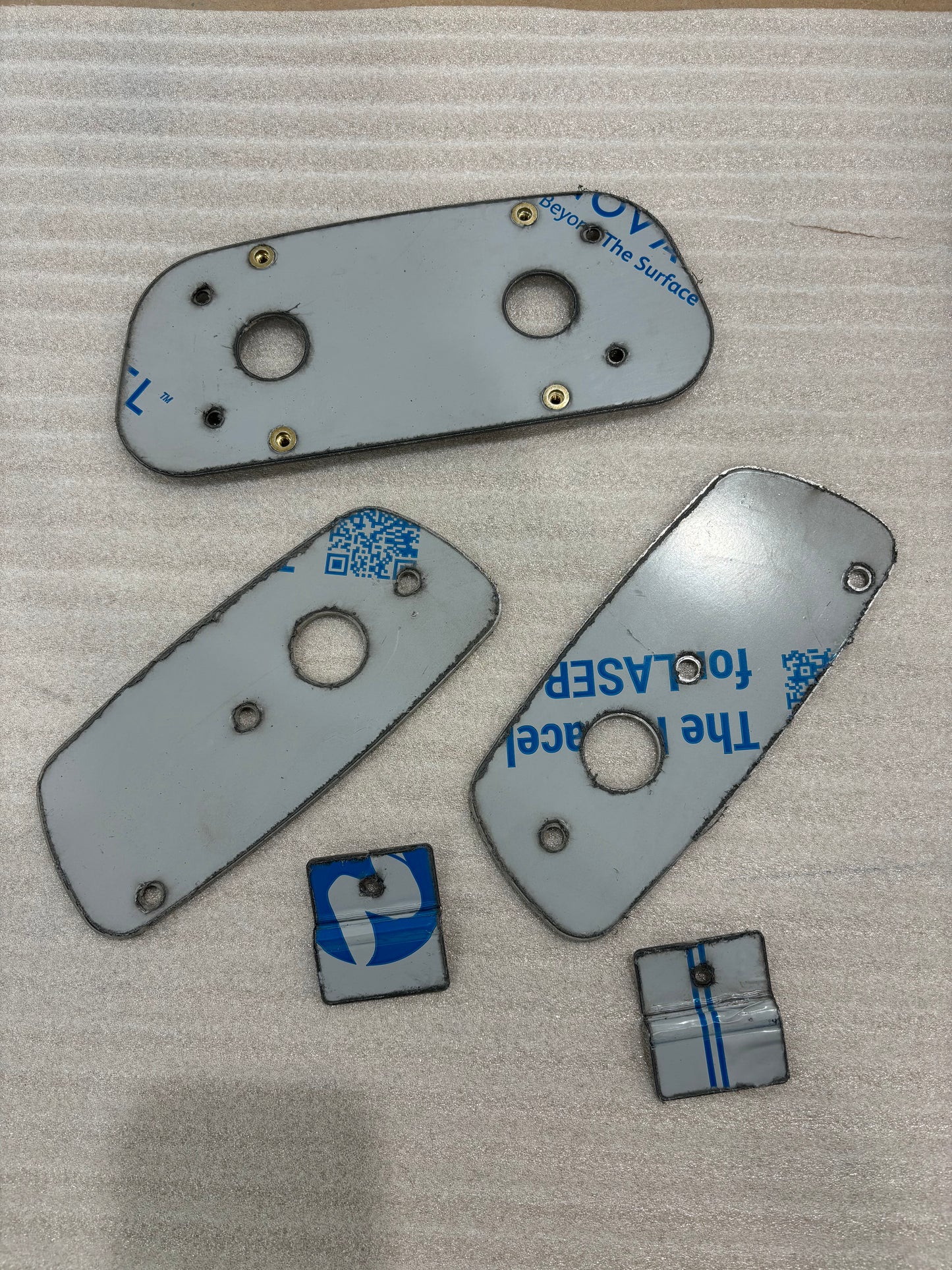 Kenworth stainless WM interior plate kit