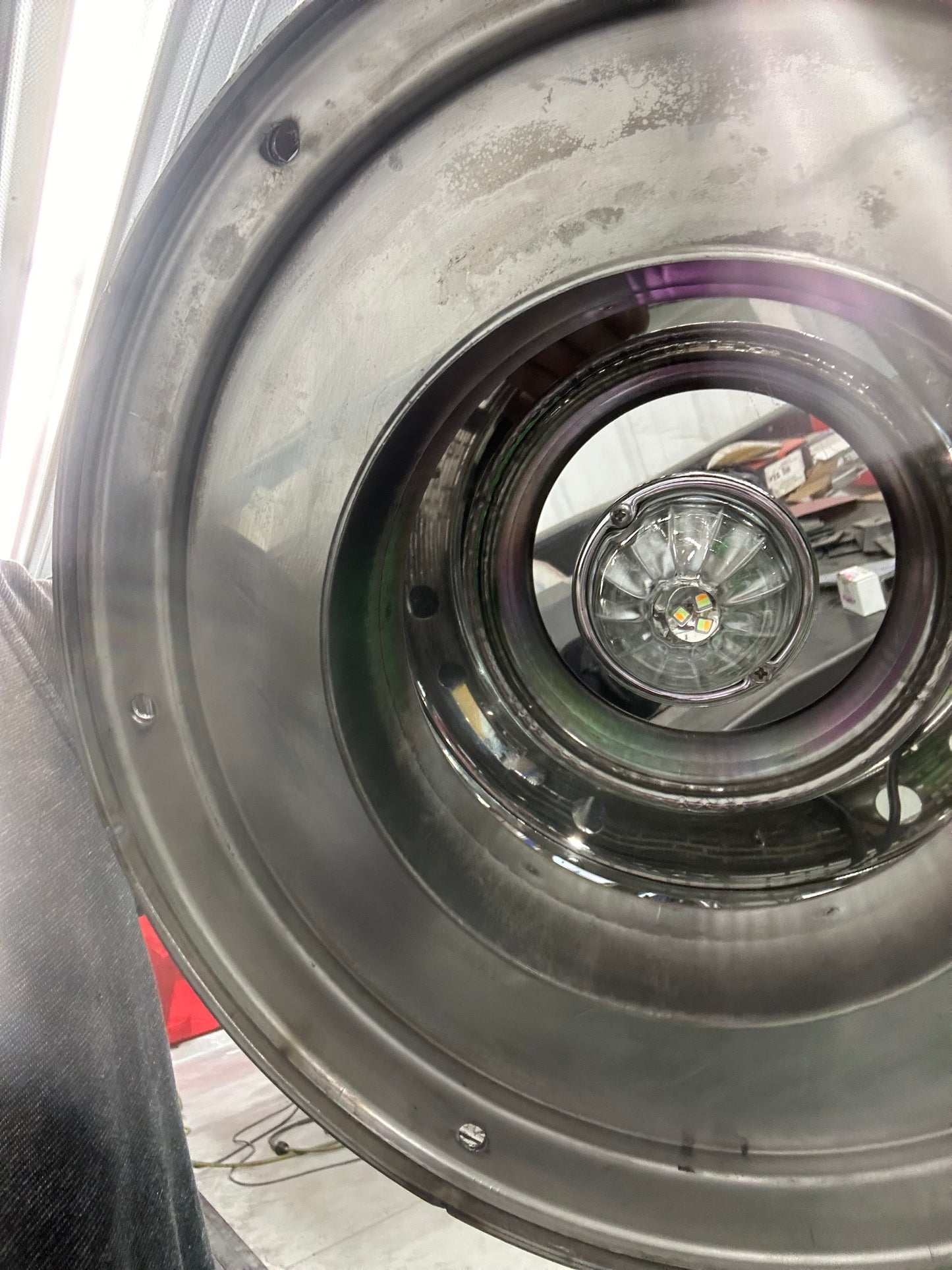 Peterbilt 589 internal breather glow brackets wm